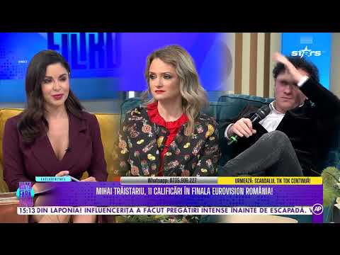 MIHAI TRĂISTARIU, DECLARAȚII EXCLUSIVE DESPRE EUROVISION! “Piesele trebuie să îți rămână în minte.”