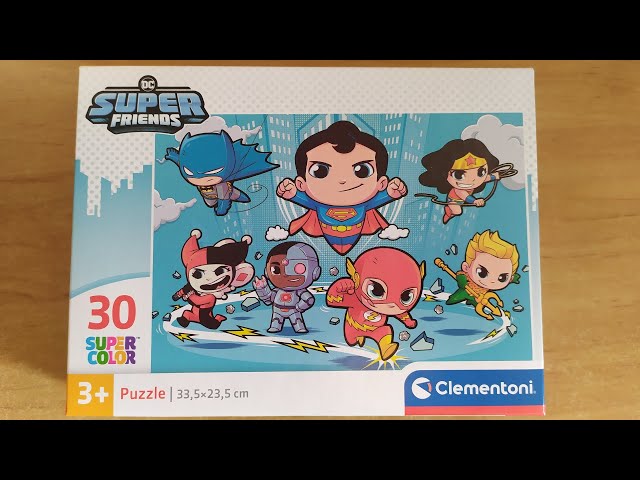 Vídeo relacionado con Clementoni - Puzzle Infantil 30 Piezas DC Comics Super Friends - Desde 3 años (20277)