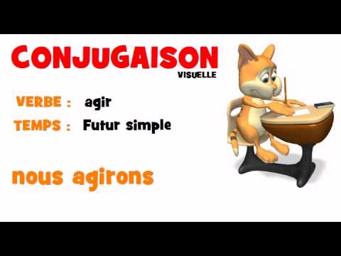 FRENCH VERB = agir = Futur simple