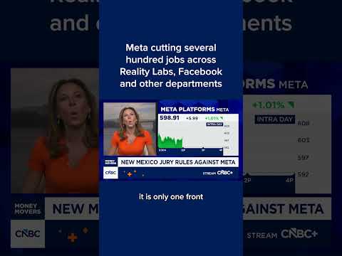 Meta cutting several hundred jobs across Reality Labs, Facebook and other departments