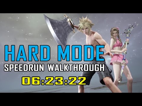 Final Fantasy 7 Rebirth - Hard Mode Speedrun Walkthrough in 06:23:22