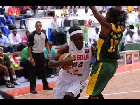 #FIBAAfrobasketWomen - : Angola v Senegal (Highlights)