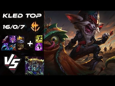 TOP Kled vs Nasus - NA Grandmaster Patch 25.S2.5