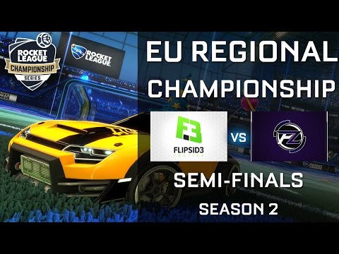 Filpsid3 Tactics vs Precision Z EU Regional Championship Semi-Finals - RLCS S2
