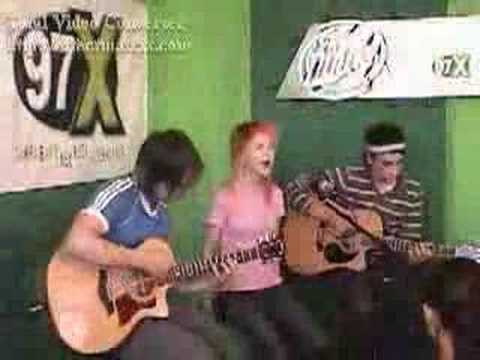 Paramore Misery Business Acoustic!