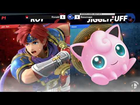 The Smash Lab 208 Winners Semi-Finals - BassMage (Jigglypuff) vs Ronald (Roy)
