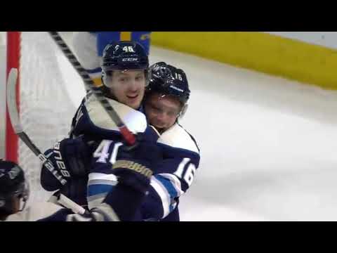 Yegor Chinakhov hits the Sabres post, and then Kukan scores (20 feb 2022)