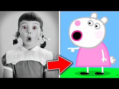 The TRUE ORIGIN Story of SUZY SHEEP! (Peppa Pig)