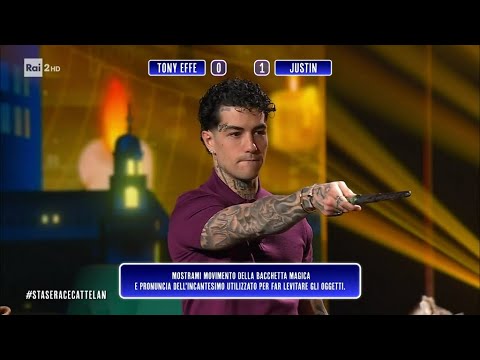 "Chi vuol essere Harry Potter" con Tony Effe - Stasera c'è Cattelan su Rai2 del 04/03/2025
