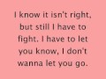 Weezer - I don't want to let you go / Lyrics ...