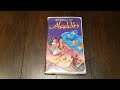 Aladdin 1992 1993 VHS Overview