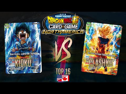 Championnat US Top 16  - KidKu vs Clashku Dragon Ball Super Card Game