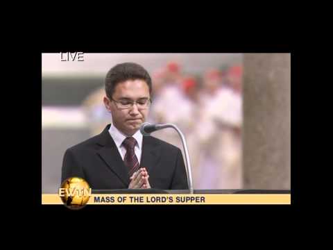 Holy Thursday - Mass Of Lord's Supper- 4-5-2012 - Live From Rome