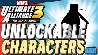 MARVEL ULTIMATE ALLIANCE 3 | Secret Unlockable Characters Guide