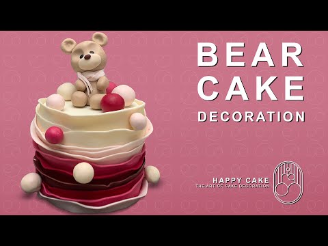 How to make a Teddy Bear Cake | Birthday Cake Decoration | Chocolate Cake | Easy Cake Decoration |