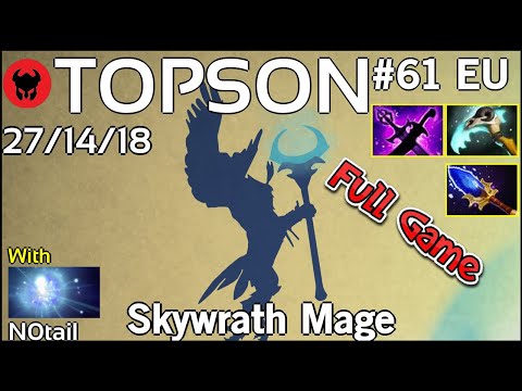 TOPSON [OG] plays Skywrath Mage!!! Dota 2 Full Game 7.20