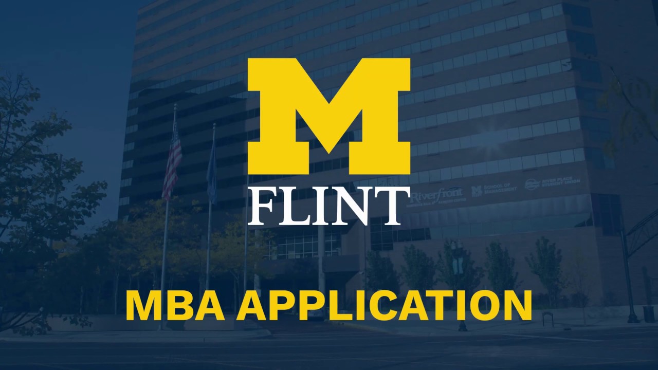 UM-Flint MBA Application