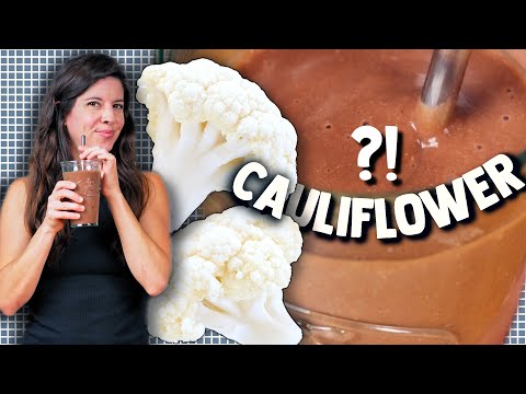 Chocolate Cauliflower Milkshake