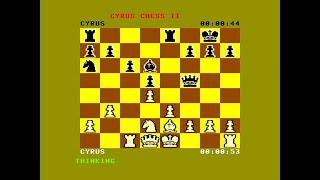 Enterprise 128 Game: Cyrus Chess 2 (1985)