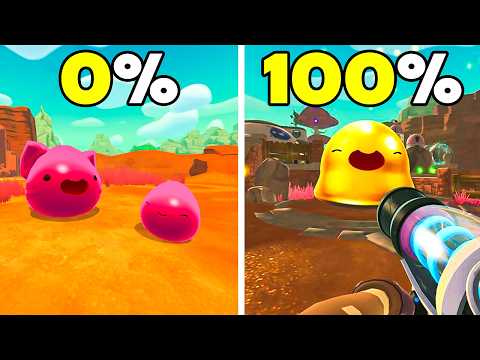 I Played 100% of Slime Rancher... It Was Insane.