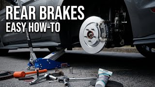 15-23 Mustang GT rear brake/ rotor replacement- DIY- Step By Step (POV)