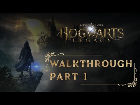 HOGWARTS LEGACY GAMEPLAY WALKTHROUGH PART 1: INTRO FULL GAME [4K 60FPS PS5] - NO COMMENTARY