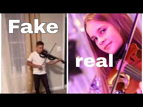 Real Violin Player vs Scammer Kid outside walmart. Levitating Cover song (Josh vietti in da club)
