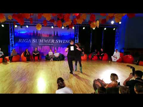 Riga Summer Swing 2018 Strictly Open Finals Rolf Eirik Hegrand & Karin Kakun