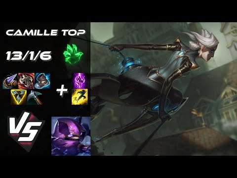 TOP Camille vs Kennen - NA Challenger Patch 14.16