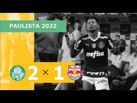 Palmeiras 2 x 1 Red Bull Bragantino - Gols - 26/02 - Campeonato Paulista 2022