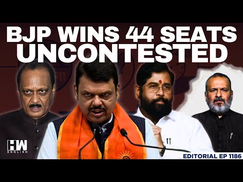 Mahayuti's 68 Candidates Elected Unopposed | Editorial With Sujit Nair | Municipal Elections | BJP