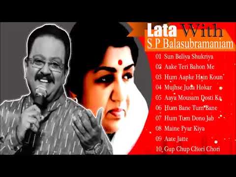 S P Balasubrahmanyam Lata Mangeshkar Best Hindi Duets Songs Playlist Vol 4