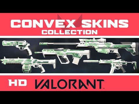 VALORANT Convex Skins Collection | Skin Bundle HD Showcase
