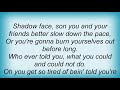 Hank Williams Jr. - Shadow Face Lyrics