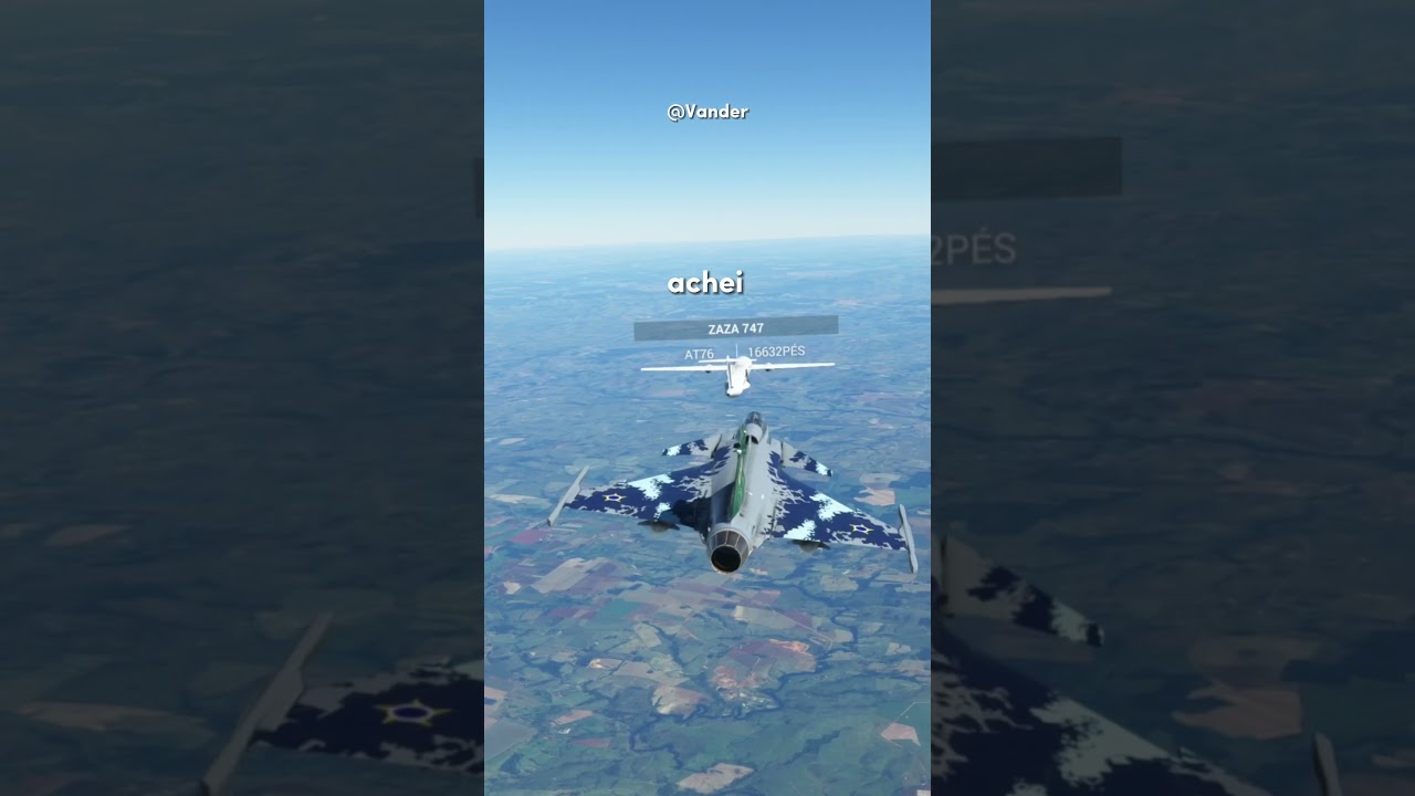 É possível derrubar aviões ? #jogos #games #flightsimulator