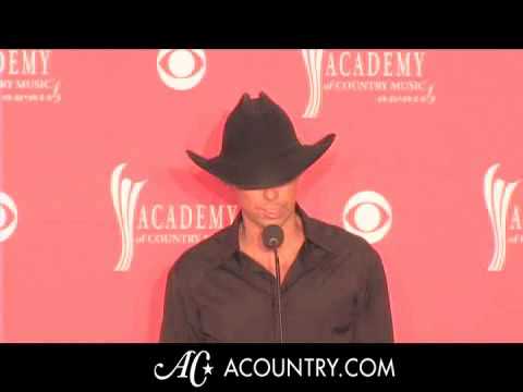 Kenny Chesney Interview 2008 ACM Awards Part 1 of 4