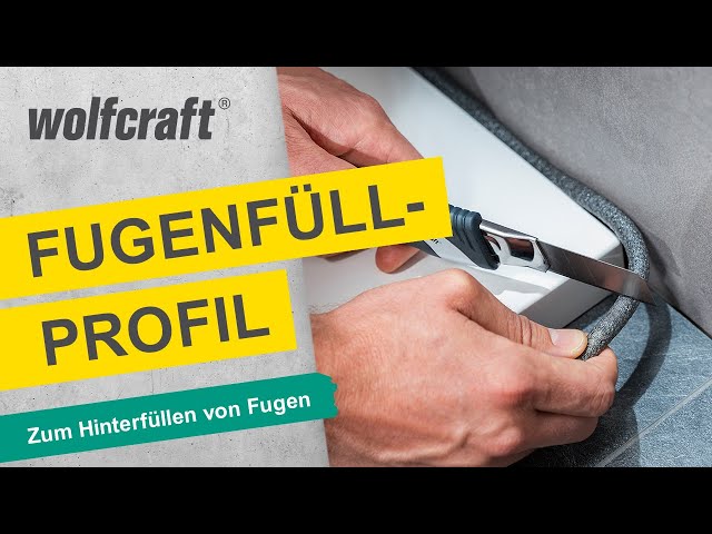 Video Teaser für Fugenfüllprofil: Zum Hinterfüllen von Fugen | wolfcraft