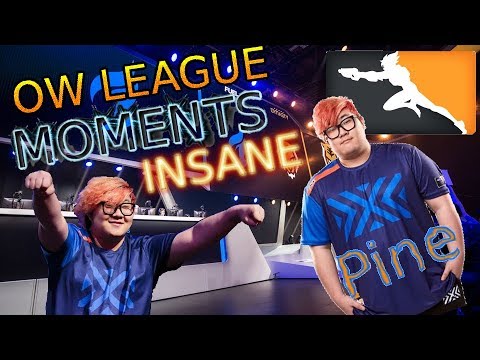 INSANE OVERWATCH LEAGUE MOMENTS !! Big BOSS Pine!