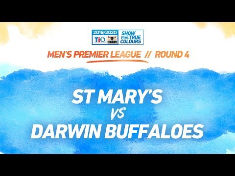 St Mary's vs Darwin Buffaloes: Round 4 - Men's Premier League: 2019-20 TIO NTFL