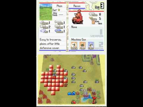 Advance Wars Dual Strike Walkthrough: Hard Campaign Mission 20 pt1