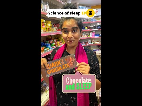 Does chocolate (caffeine) disturb your sleep cycle ?! #shorts