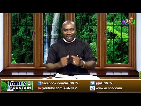 DAILY FOUNTAIN DEVOTIONAL OF NOVEMBER 30, 2020 - THE REV'D KINGSLEY MARTIN FRIDAY