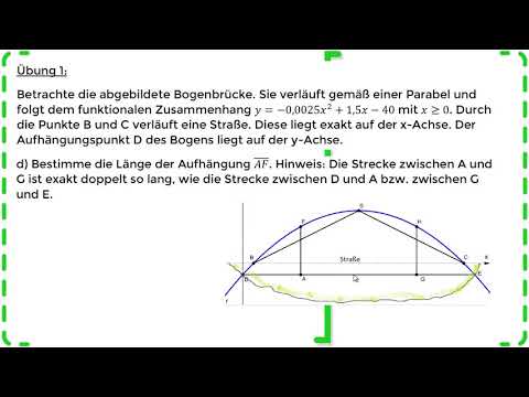 Textaufgaben & Anwendungen - Quadratischen Funktionen - Übung 1