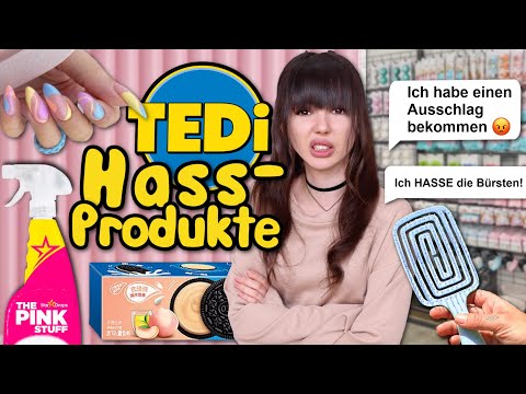 Die Enttäuschung ist enttäuscht 😡 Hassprodukte von Tedi