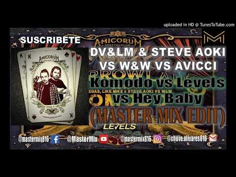 Komodo vs Levels vs Hey Baby (Master Mix Edit)