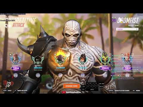 GetQuakedOn Is The UNDISPUTED Doomfist God - Gameplay Season 19 Top 500