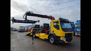 سحب شاحنة Volvo FE 320 4x2 DayCab Euro6 CNG - Pallfinger PK16000T + Prolux Frame | صورة 4 - Autoline