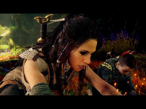GOD OF WAR Walkthrough Gameplay Part 6 - Witch of the Woods (God of War 4)