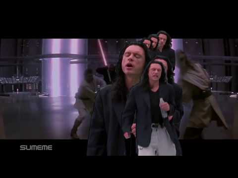 Star Wars But Every Lightsaber Hit Summons Tommy Wiseau