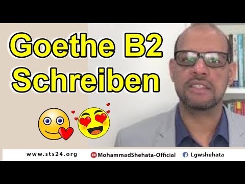 014 - Learn German B2 - Goethe Prüfung Schreiben Teil 2
